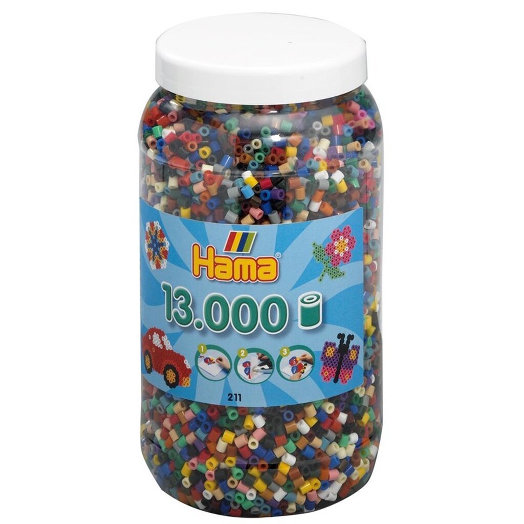 Hama Ironing beads in Pot-Mix 13000 pcs