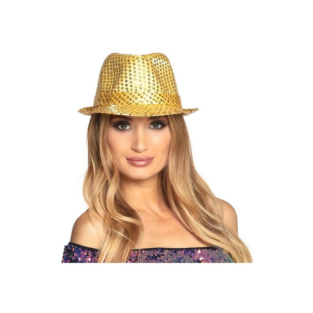 Boland Hat Popstar Sequins Gold