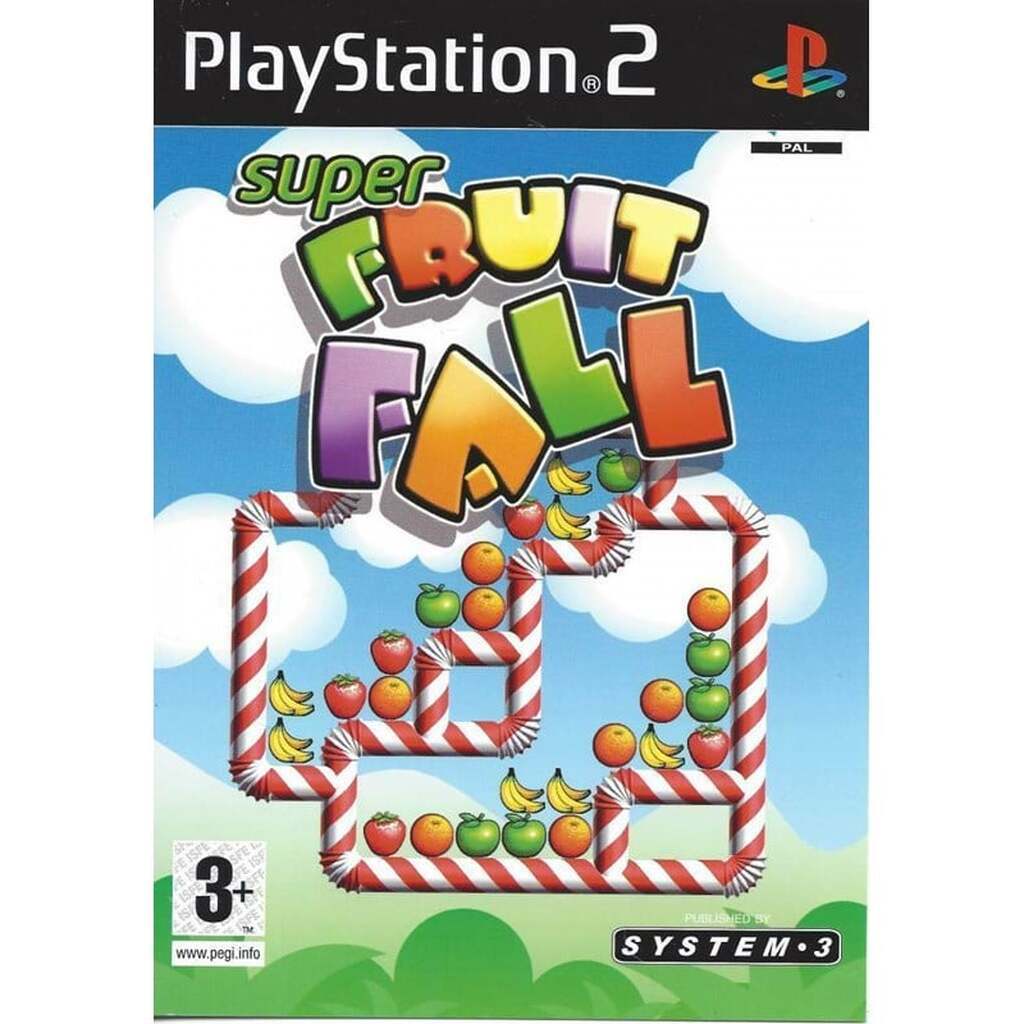 Super Fruitfall - Sony PlayStation 2 - Puslespil