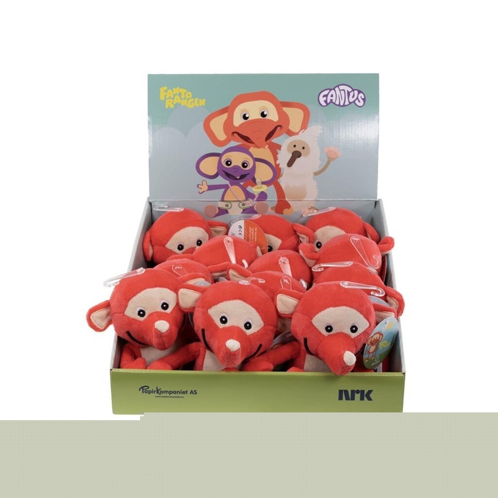 Fantorangen &amp; Fantus FANTORANGEN 18CM PLYS "SØD&amp;BLØD"