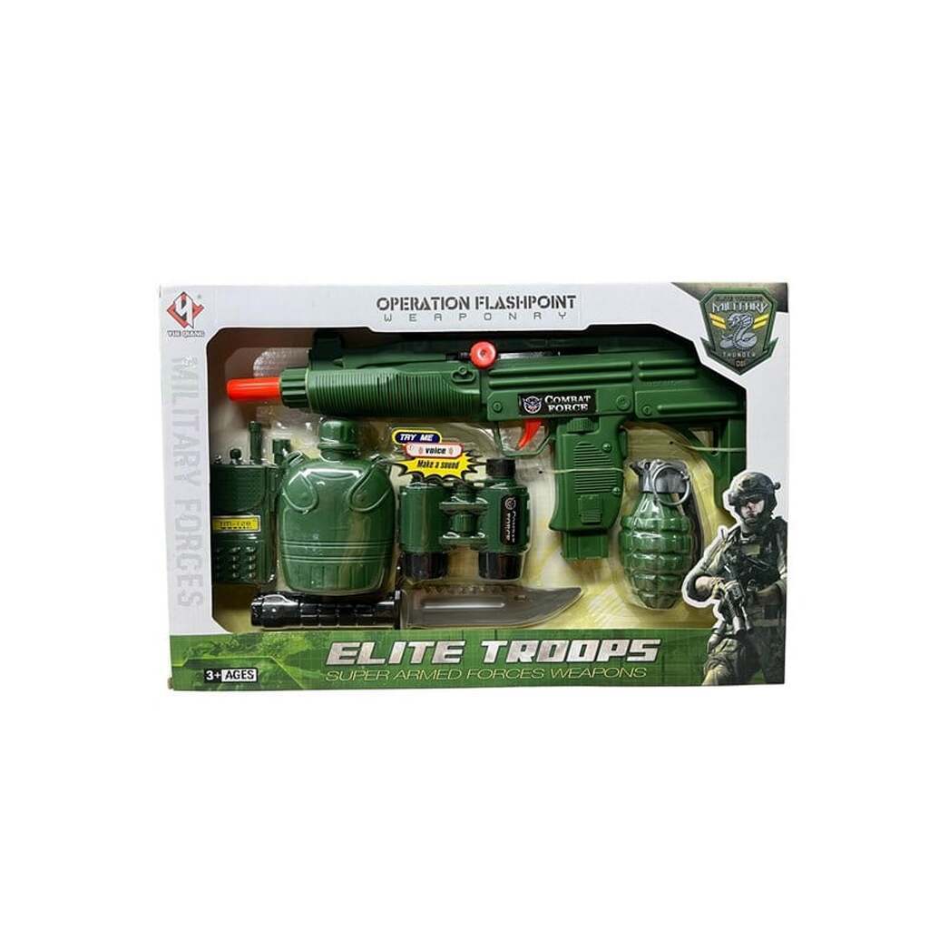 GA Toys Militærlegetøj 6 dele