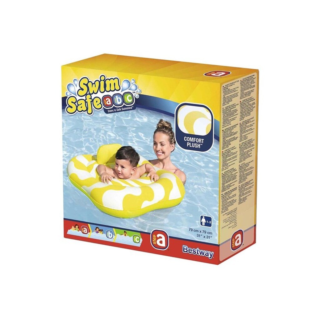 Bestway Swim Seat Comfort Plush Wavy Square 1-2 years