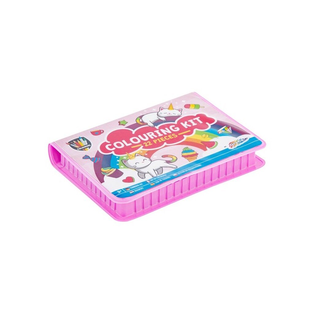 Grafix Coloring case Klein Unicorn 22dlg.