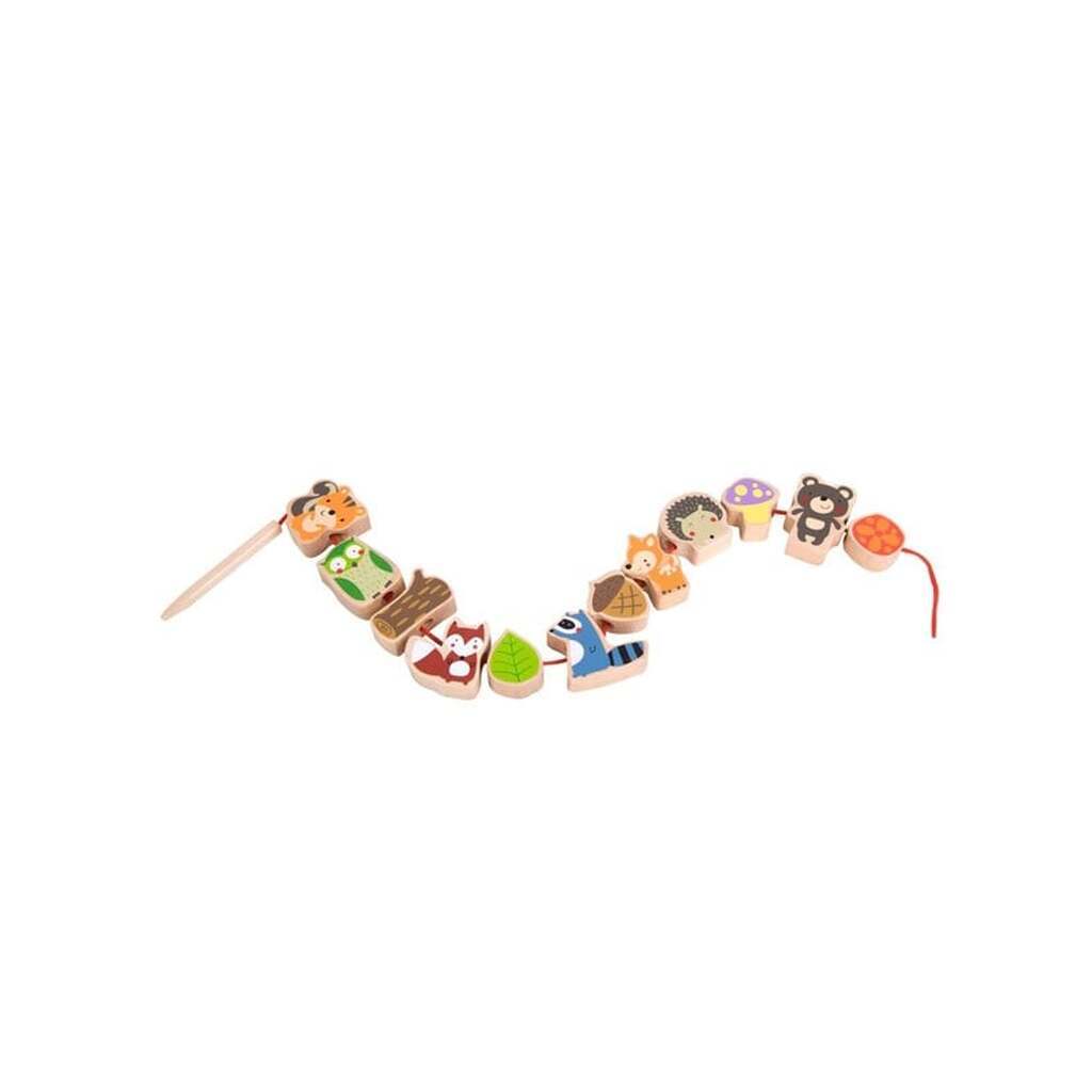 Classic World Wooden Beads Woodland Animals