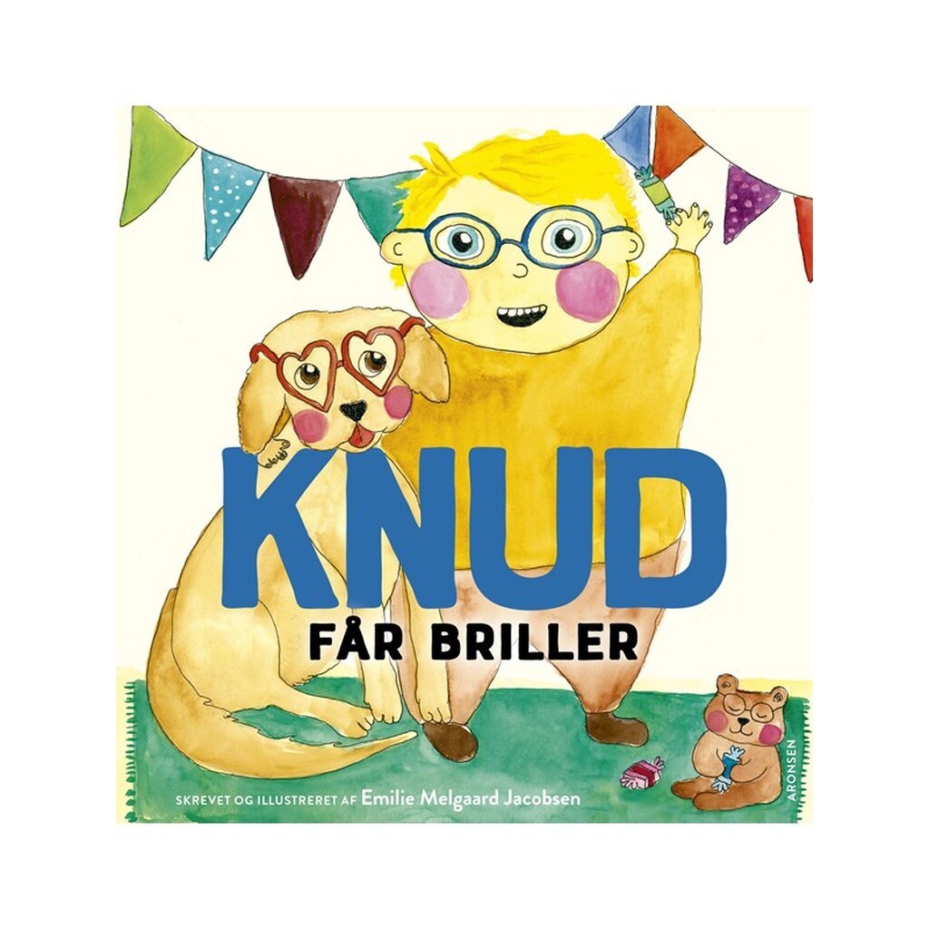 KNUD får briller - Børnebog - Hardcover