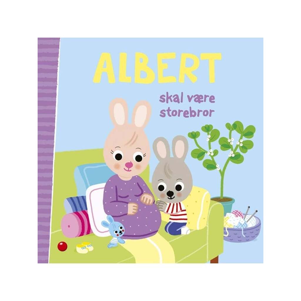 Albert skal være storebror - Børnebog - Hardback