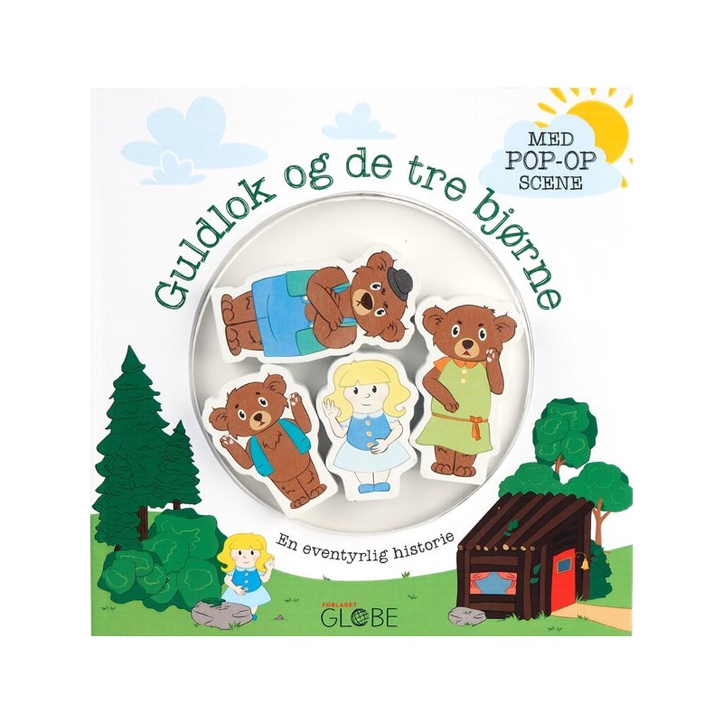 Guldlok og de tre bjørne - Børnebog - Hardcover