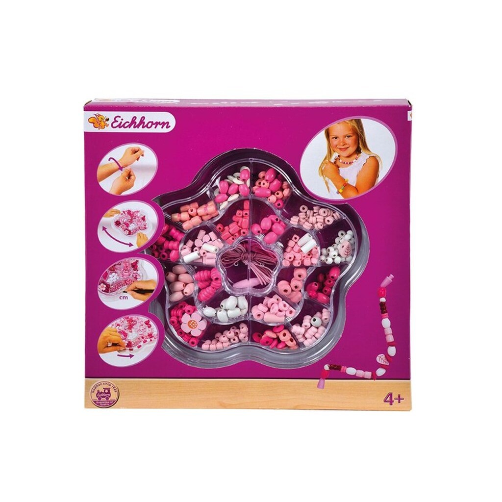 Eichhorn wooden beads Set 275dlg.