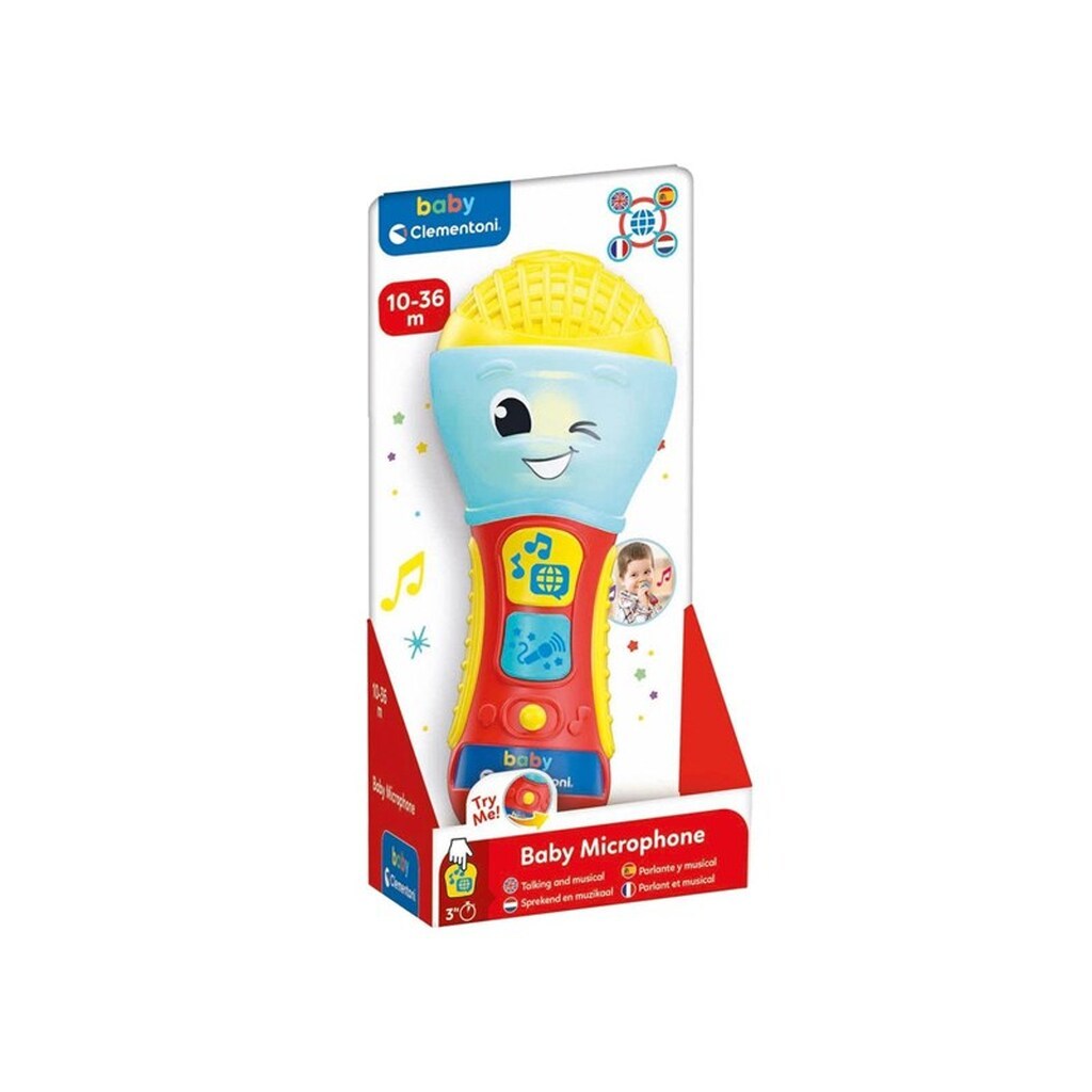 Clementoni - Baby Musical Microphone (EN)