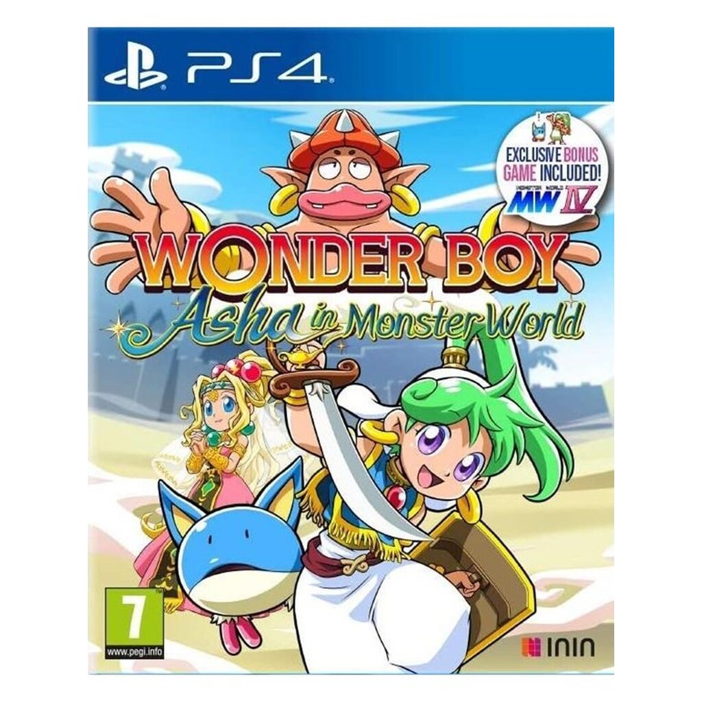 Wonder Boy: Asha in Monster World - Sony PlayStation 4 - Platformer
