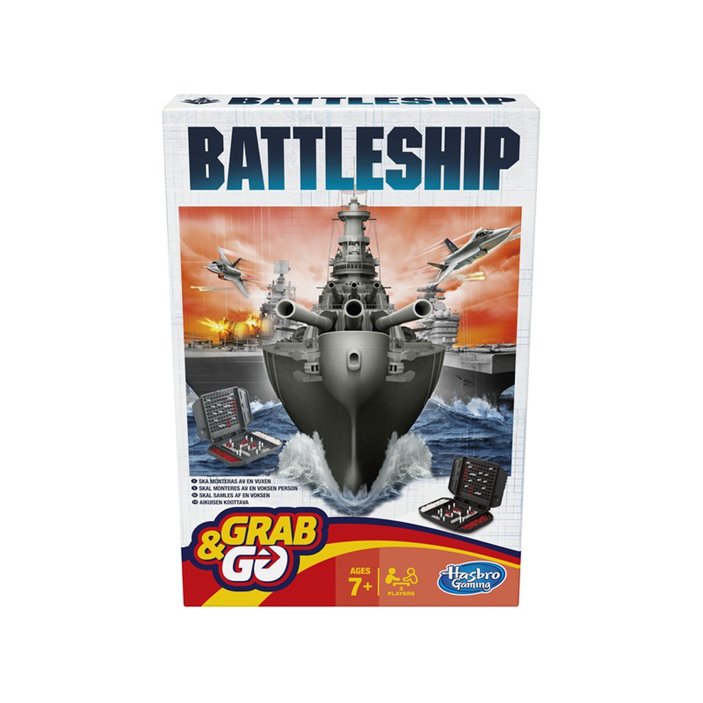 Hasbro Battleship Grab And GO-Travel (Nordic)