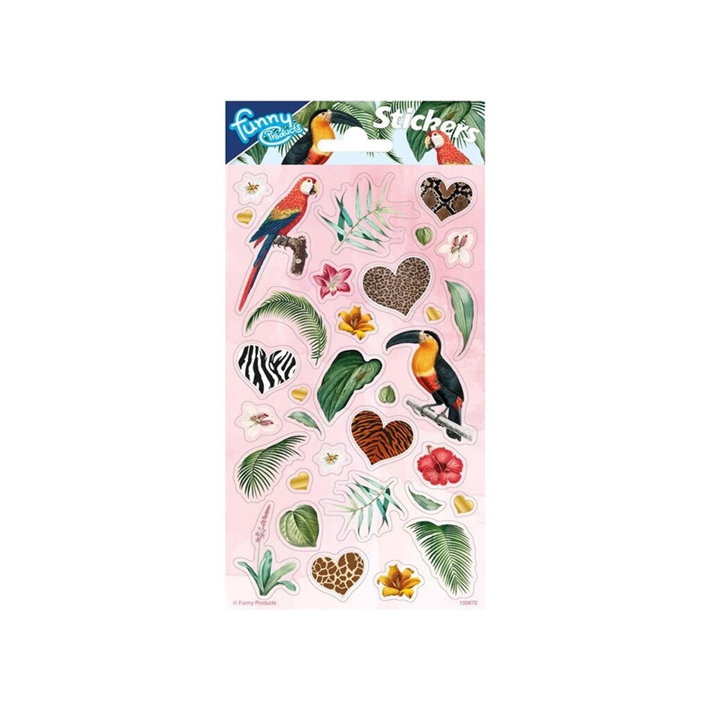 Totum Jungle sticker sheet