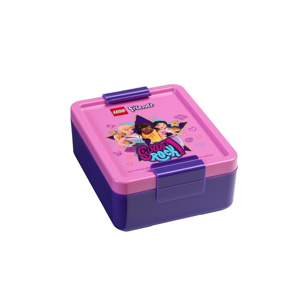 Euromic LEGO® Lunch box w/divider - Friends