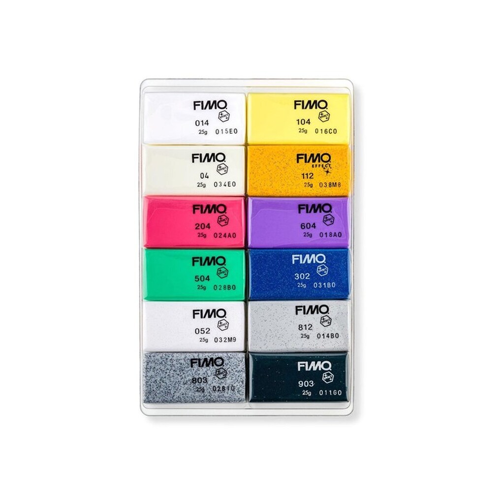 Creativ Company - Fimo Effect Modeling Clay Various Colors 12x25gram