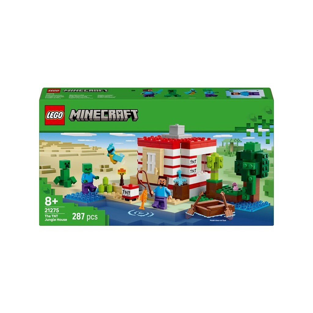 LEGO Minecraft 21275 TNT-junglehuset