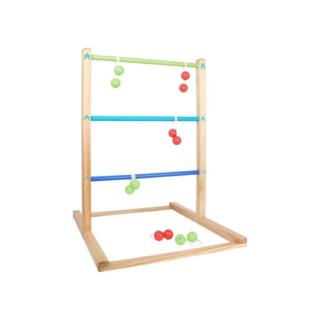 - Wooden Ladder Golf Throwing Game 7 pcs.