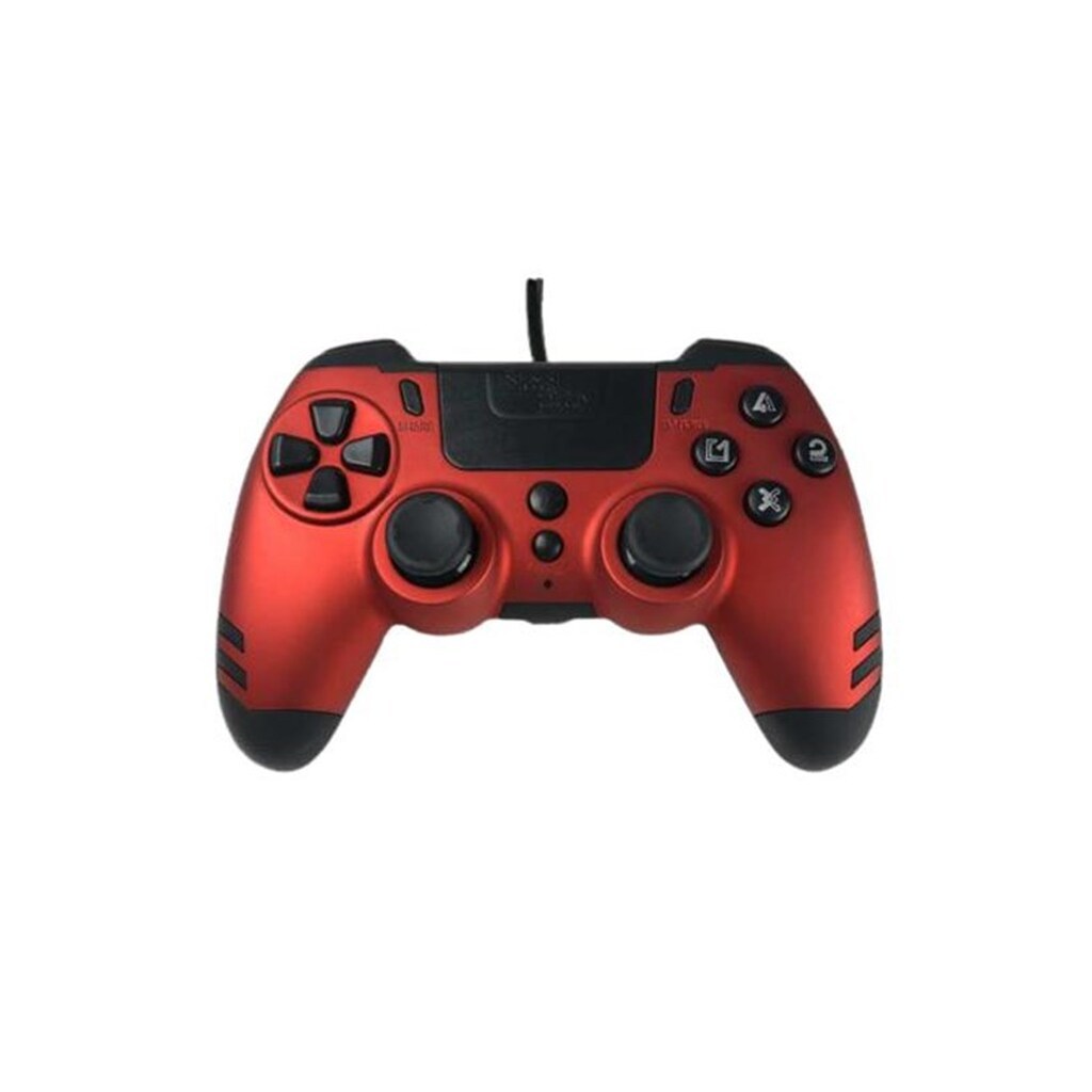 Steelplay MetalTech - Red - Wired Controller - Sony PlayStation 4