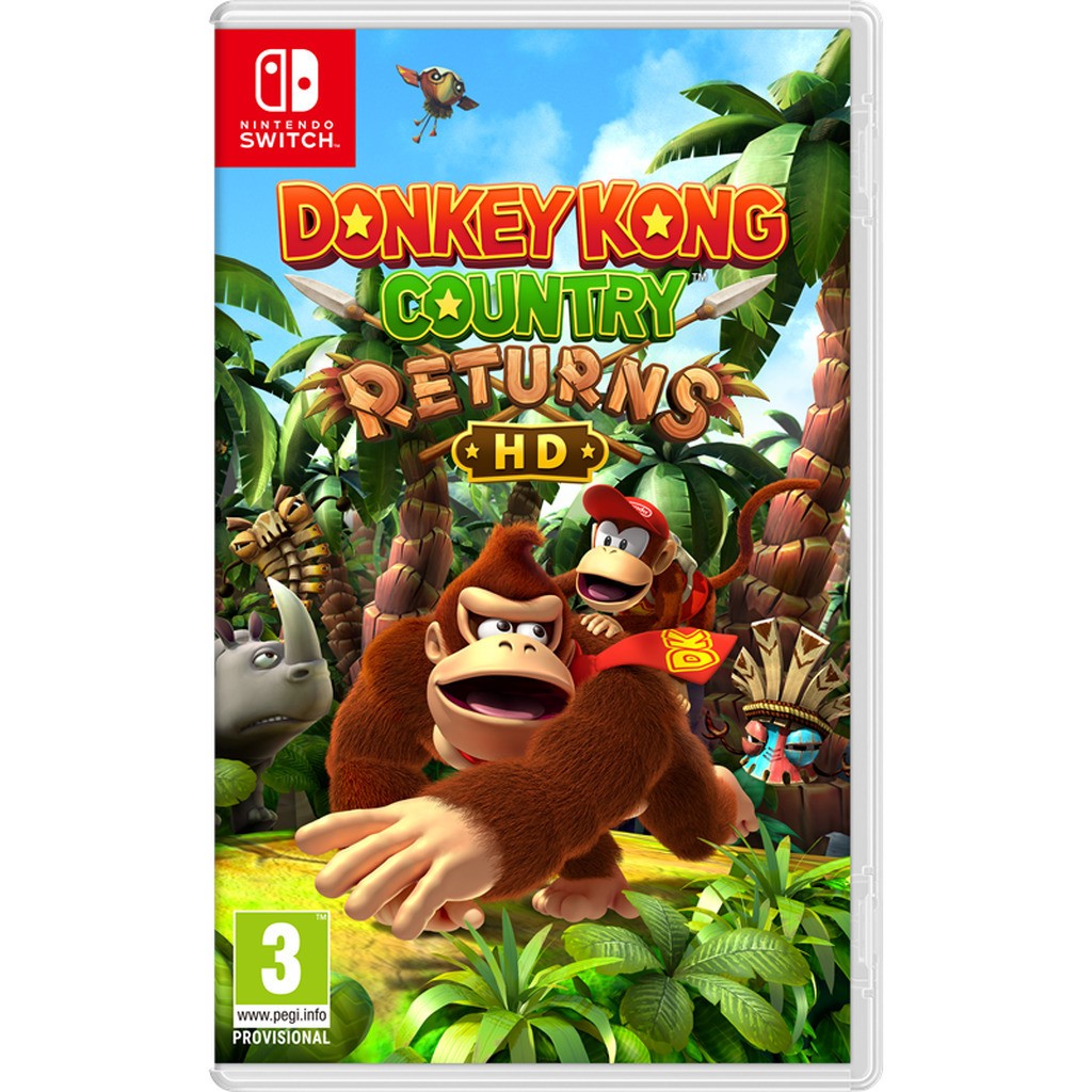 Donkey Kong Country Returns HD - Nintendo Switch - Action
