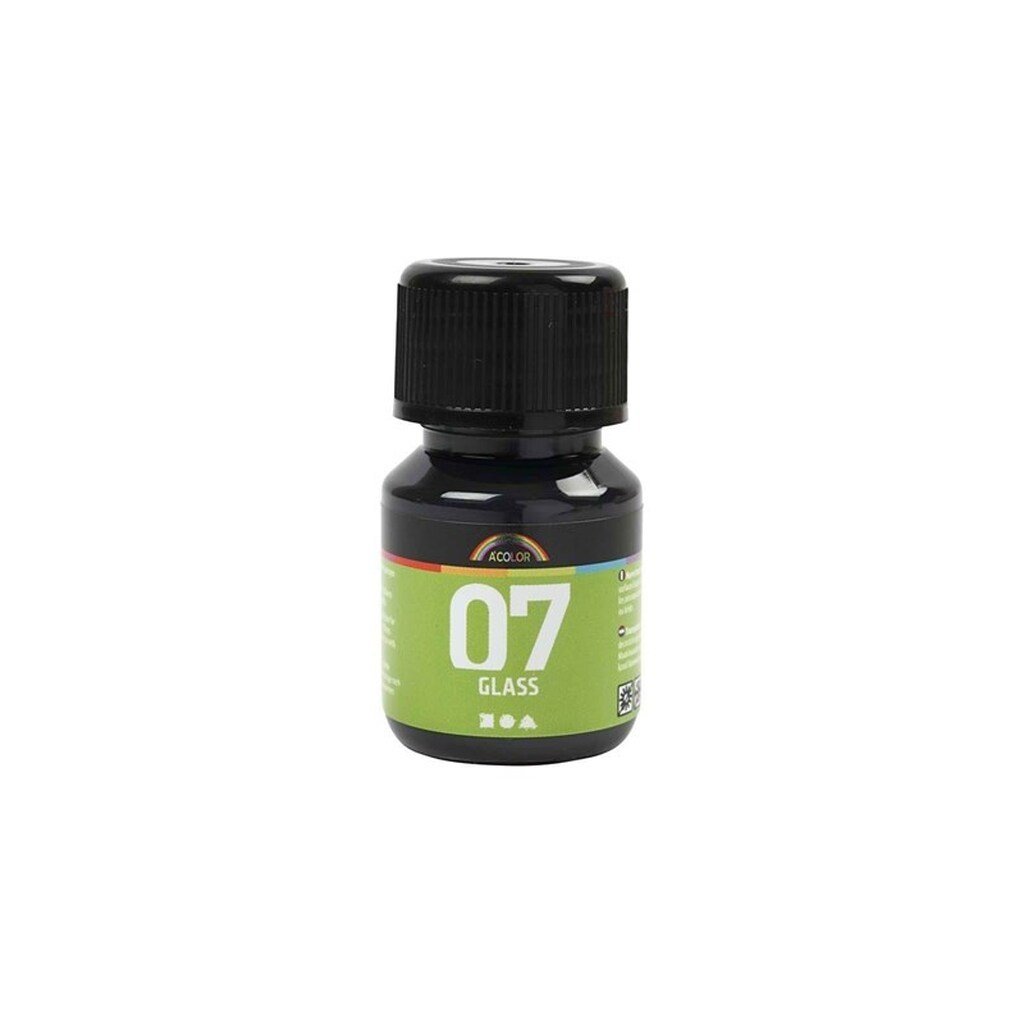 Creativ Company Permanent Glass Paint - Black 30ml
