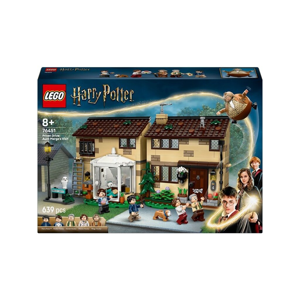 LEGO Harry Potter 76451 Ligustervænget: Tante Marges besøg