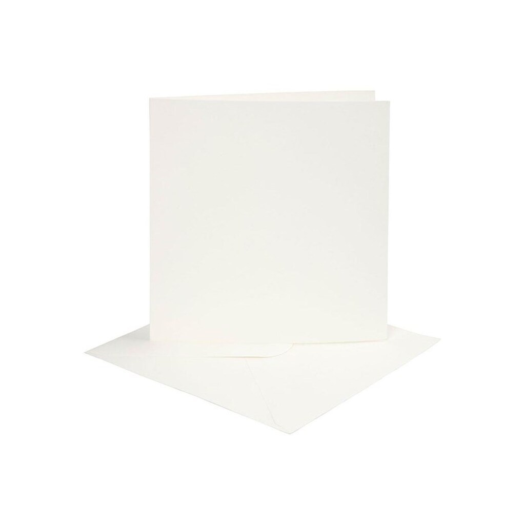 Creativ Company Cards and Envelopes Off-white 4 pcs.