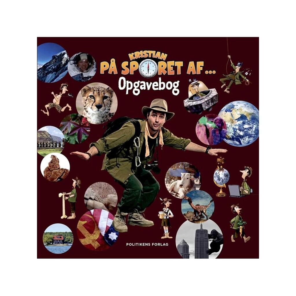 Kristian på sporet af .... opgavebog - Børnebog - Pocketbog