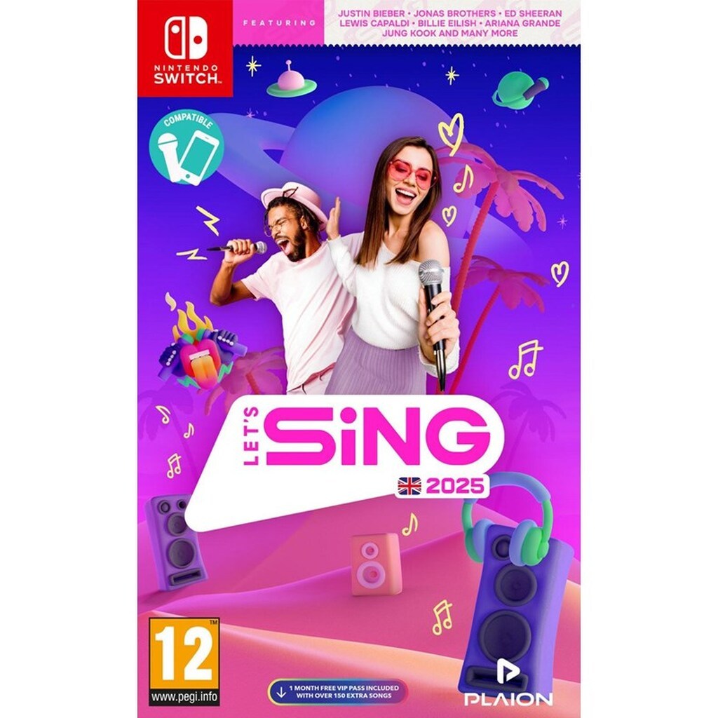Let&apos;s Sing 2025 - Nintendo Switch - Musik