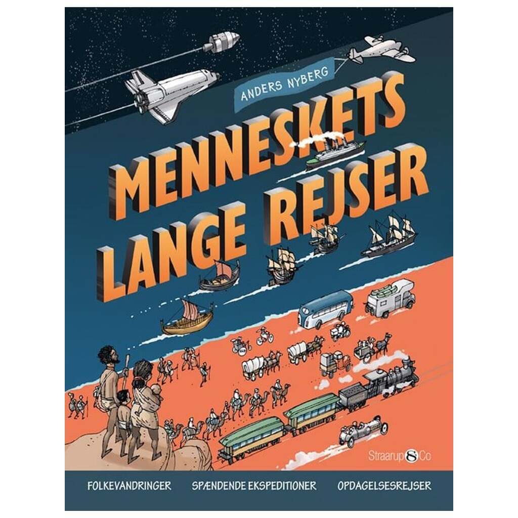 Menneskets lange rejser - Børnebog - Hardback
