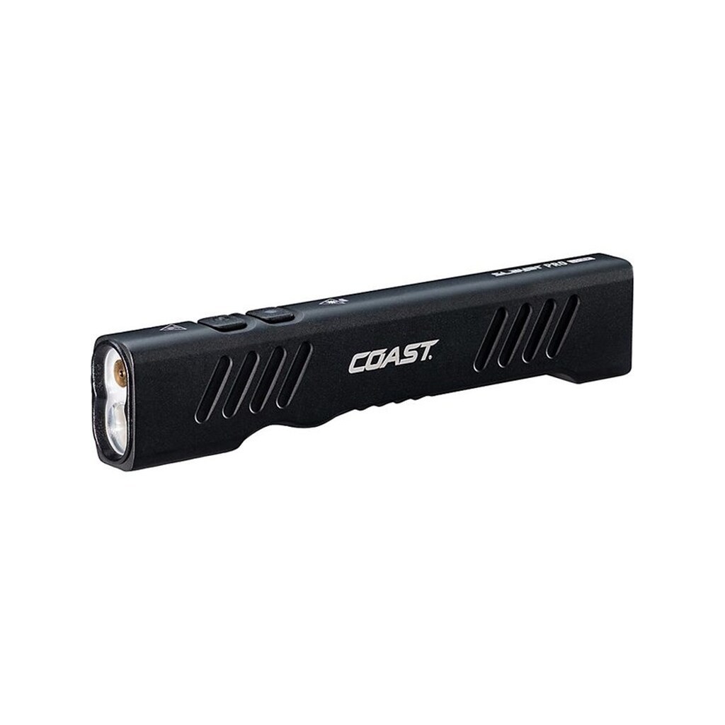 Coast Lommelygte 1000 lumen Slayer Pro Laser, 1mW laser, genopladelig, lommeclips, IP54