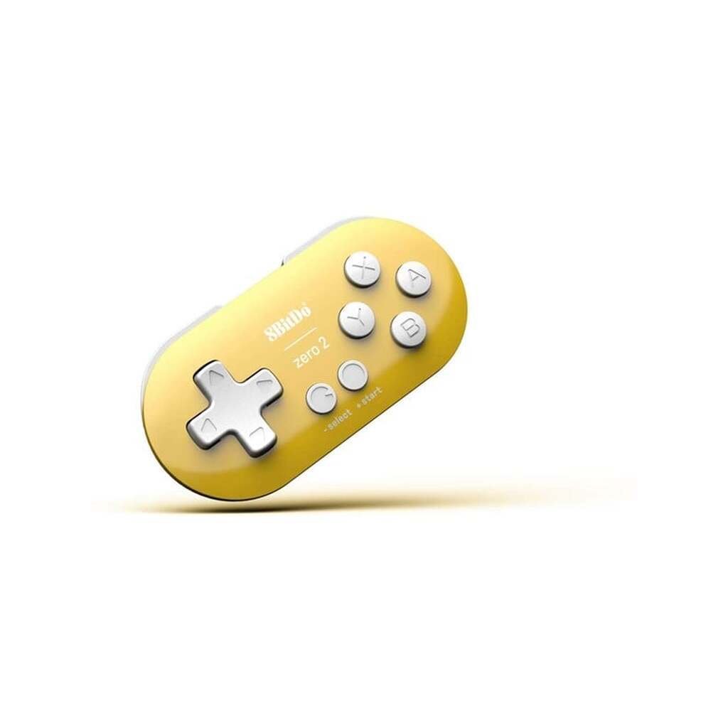 8BitDo Zero 2 - Pocket-size - Yellow - Wireless Controller - Android