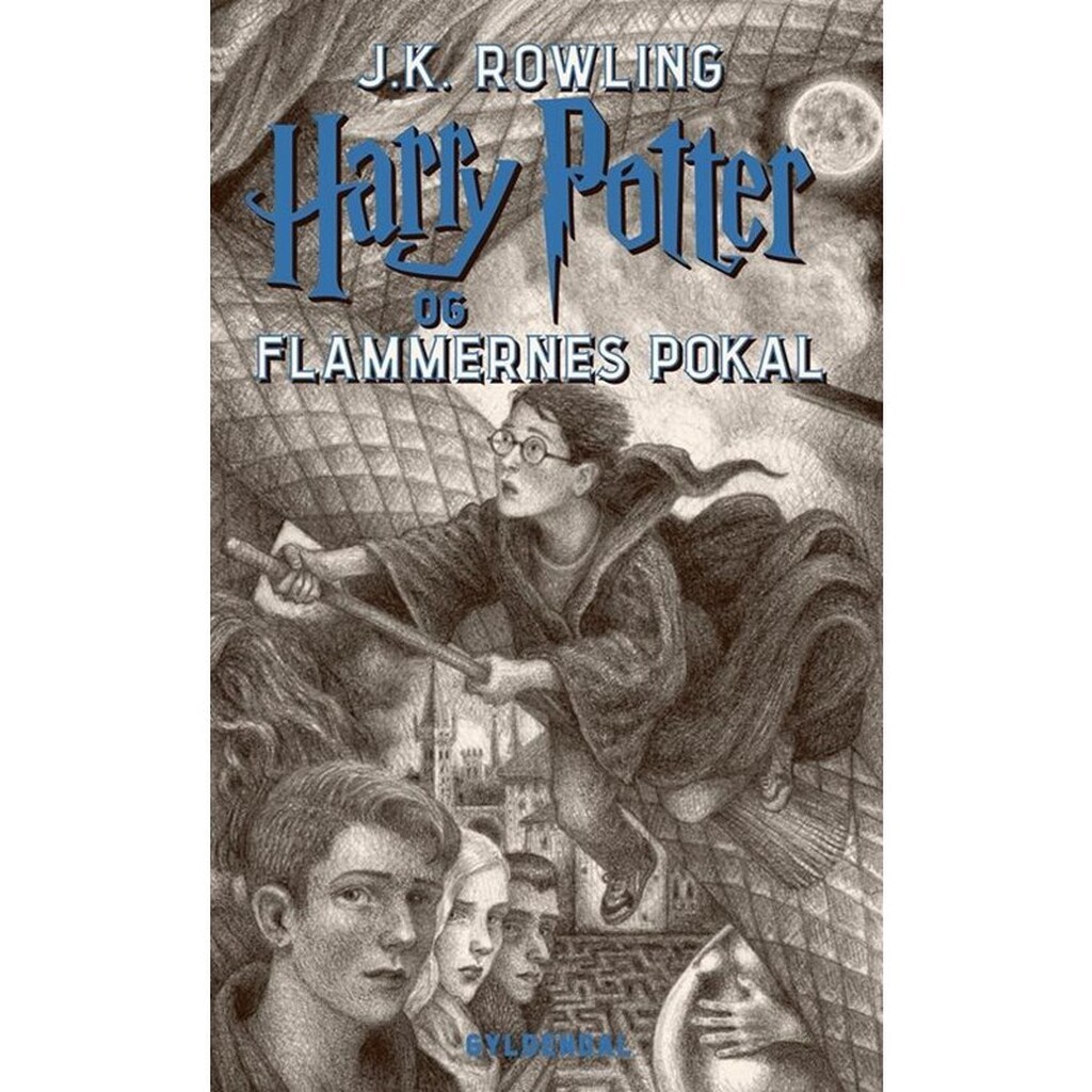 Harry Potter 4 - Harry Potter og Flammernes Pokal - Ungdomsbog - Hæftet