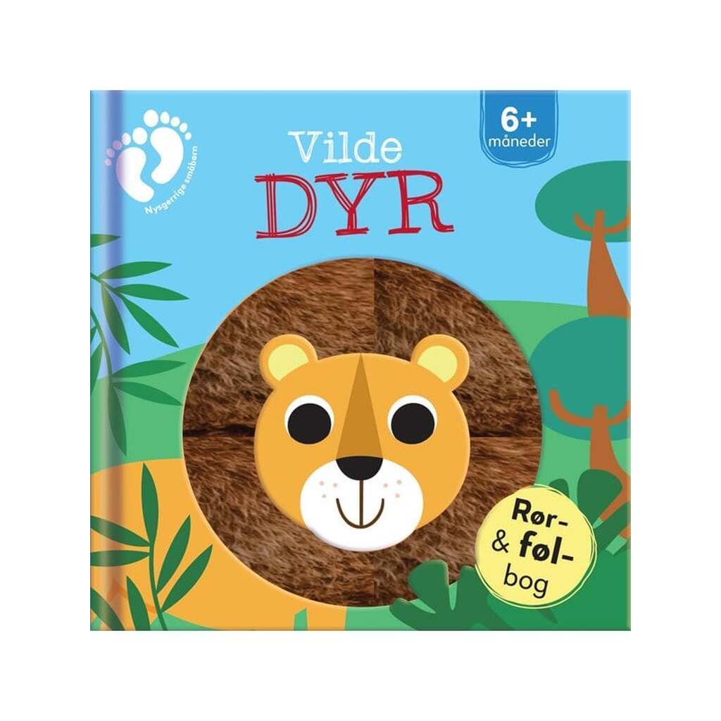 Rør og føl - Vilde dyr - Børnebog - Papbog