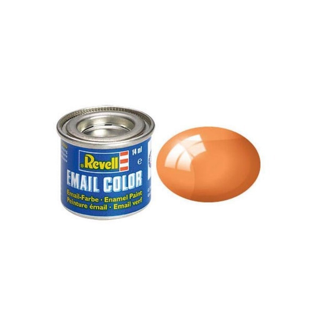 Revell Enamel Paint #730 - Orange Transparent