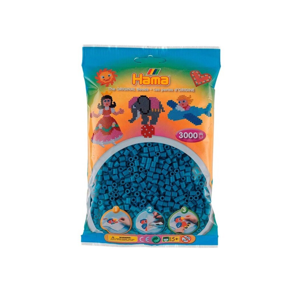Hama Beads - Blue 3000 pcs