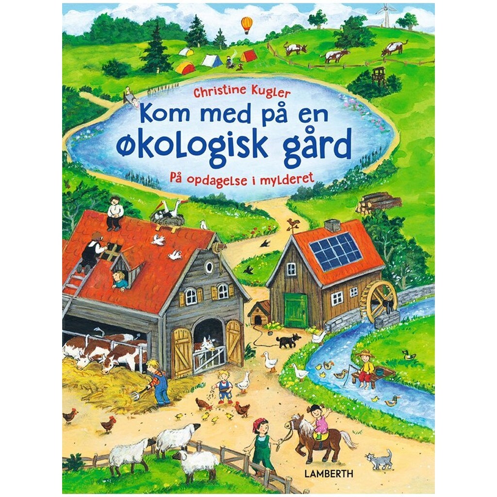 Kom med på økologisk gård - Børnebog - Papbog