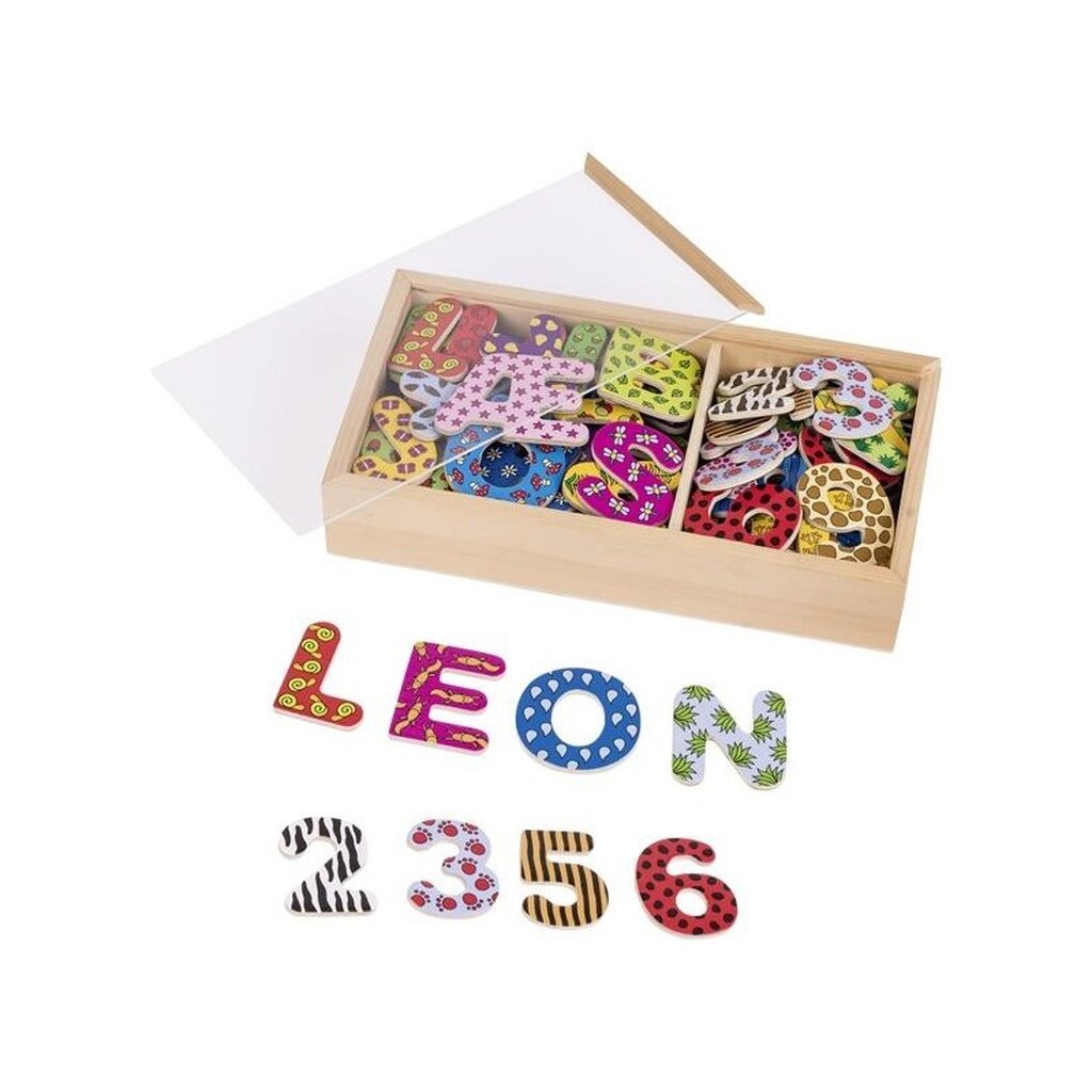Goki - Magnetic Numbers &amp; Letters 88pcs.