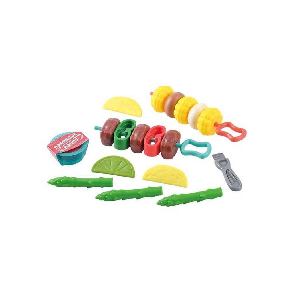 PLAY Toy Food Grilled Skewers Playset 22pcs.