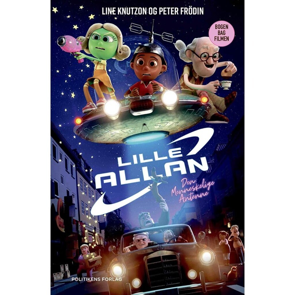 Lille Allan - den menneskelige antenne - Børnebog - Hardback