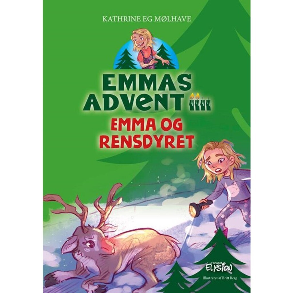 Emma og rensdyret - Børnebog - Hardback