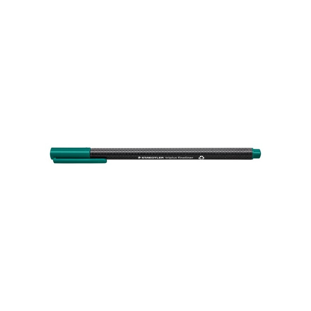 Staedtler TRIPLUS FINELINER rPP, 10 stk HAV GRØN