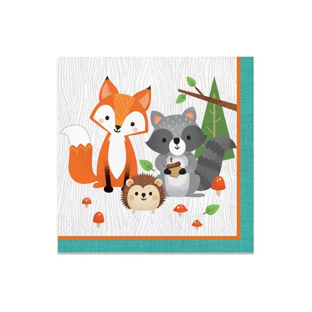 Haza Witbaard - Wild ones Napkins 16 pcs.
