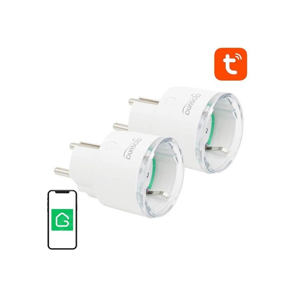 Gosund Smart plug WiFi  SP111 3680W 16A Tuya 2-pack