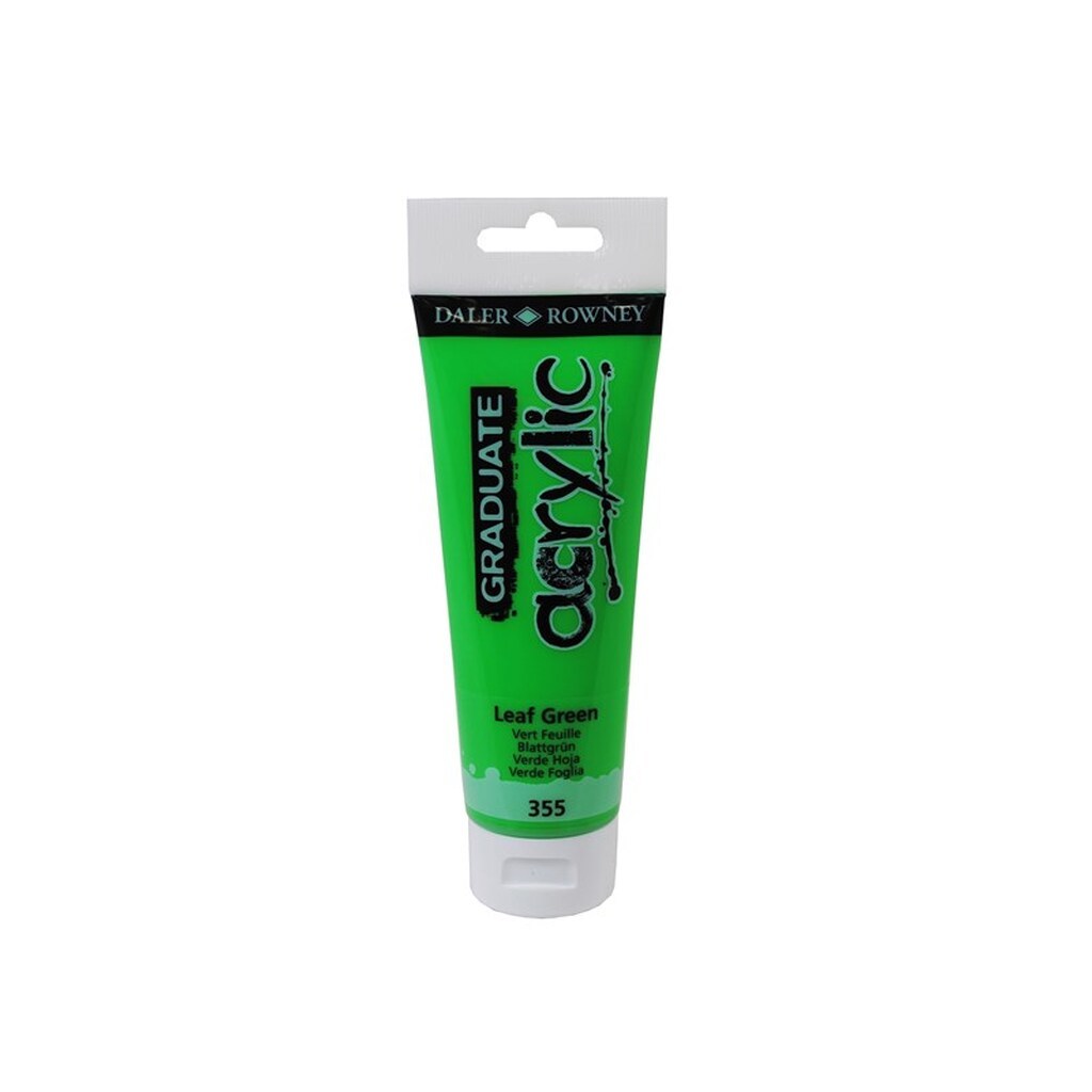 Daler-Rowney Graduate Acrylic 120 ml Leaf Green