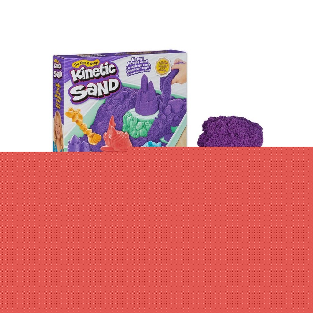 Kinetic Sand Sandboks Sæt - Lilla