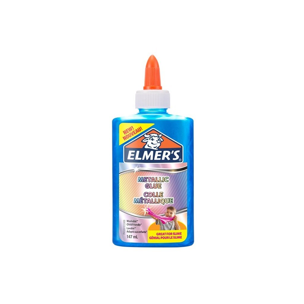 Elmer&apos;s Metallic PVA Glue | Blå | 147 ml | 1 styk