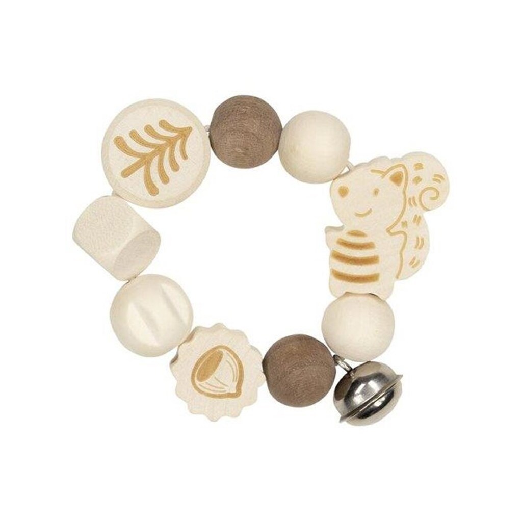 Goki Wooden Gripping Ring Squirrel