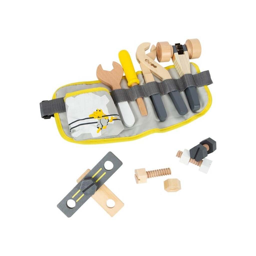 Small Foot - Tool Belt with Wooden Tools Miniwob