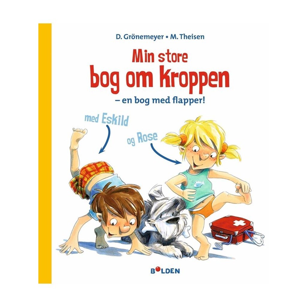 Min store bog om kroppen - Børnebog - Hardcover