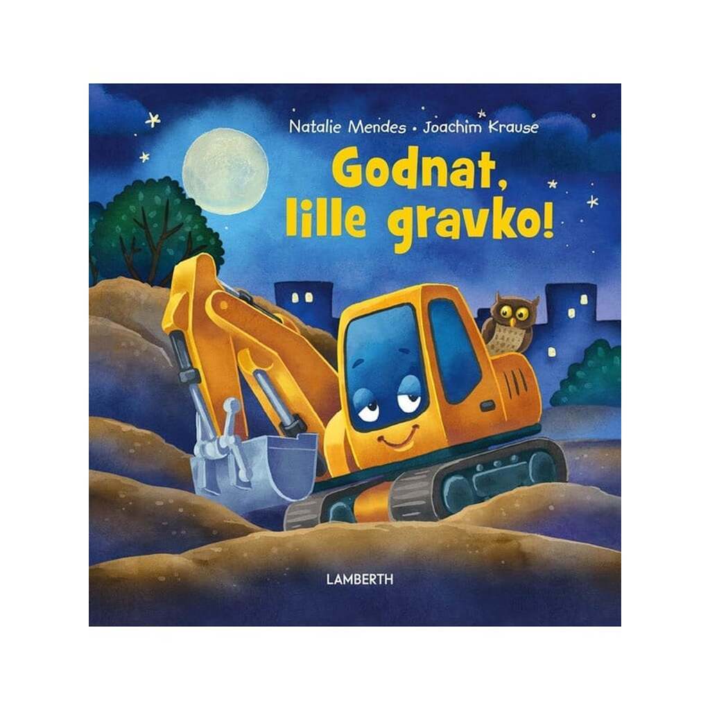 Godnat lille gravko! - Børnebog - Hardcover