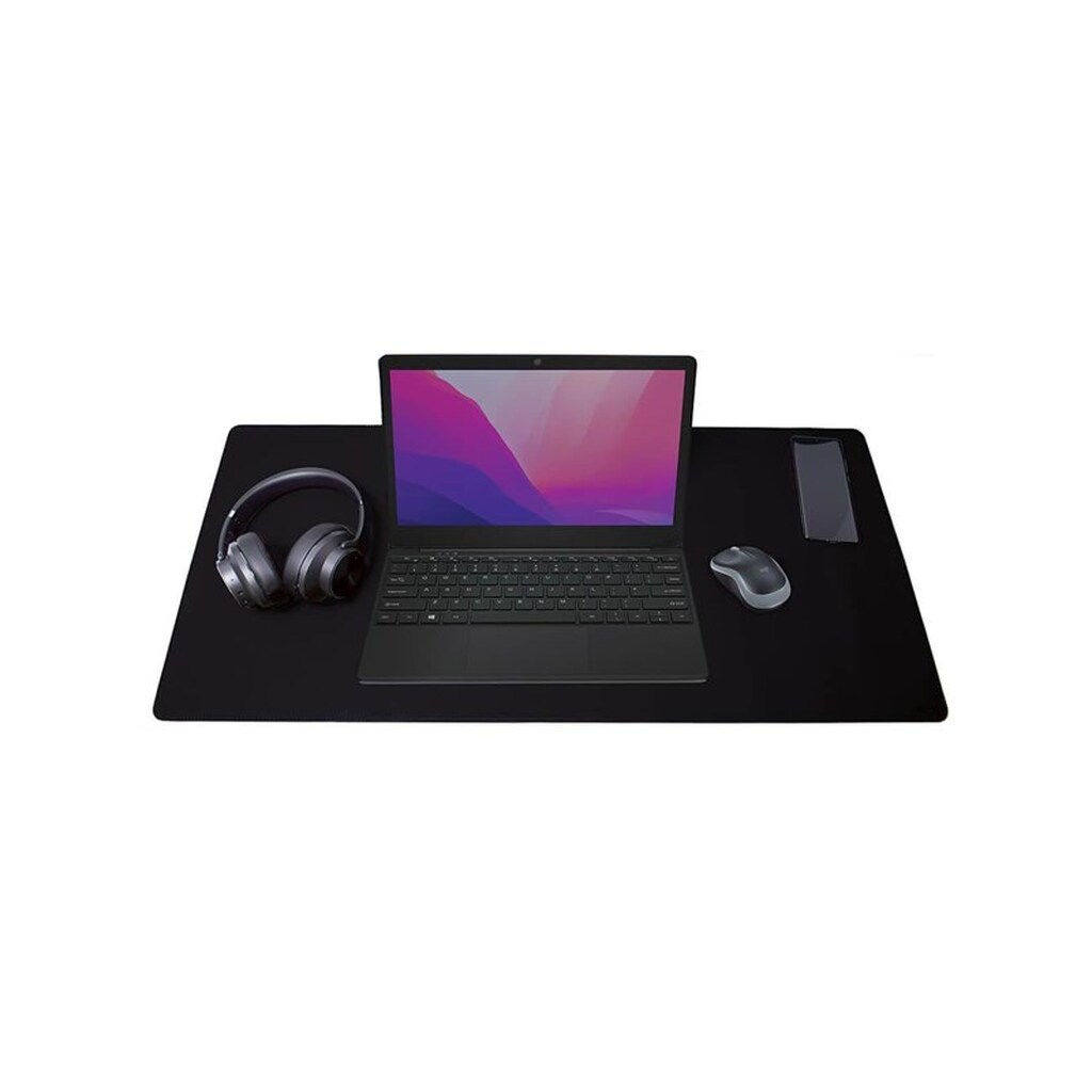 Desire2 Prestige Pad Desk Mat 400x900mm Charcoal